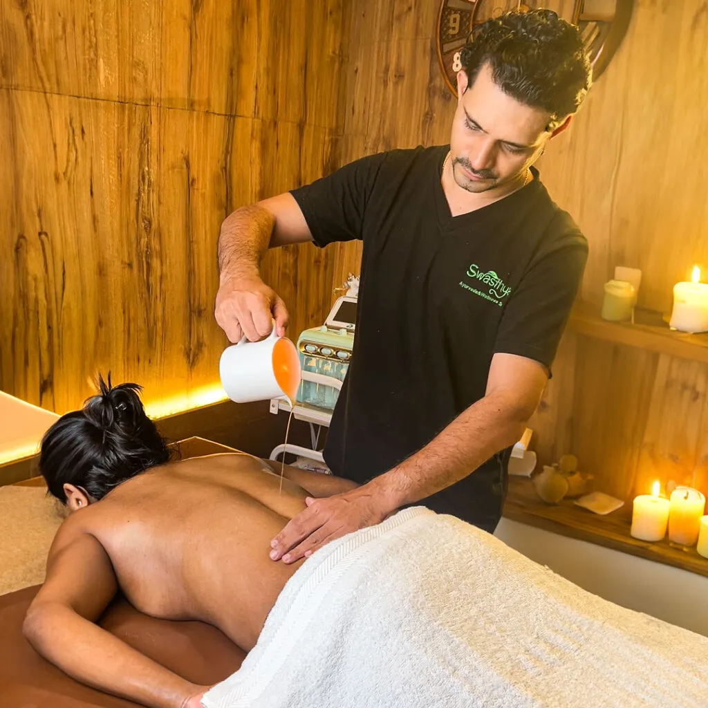 Candle Wax Massage