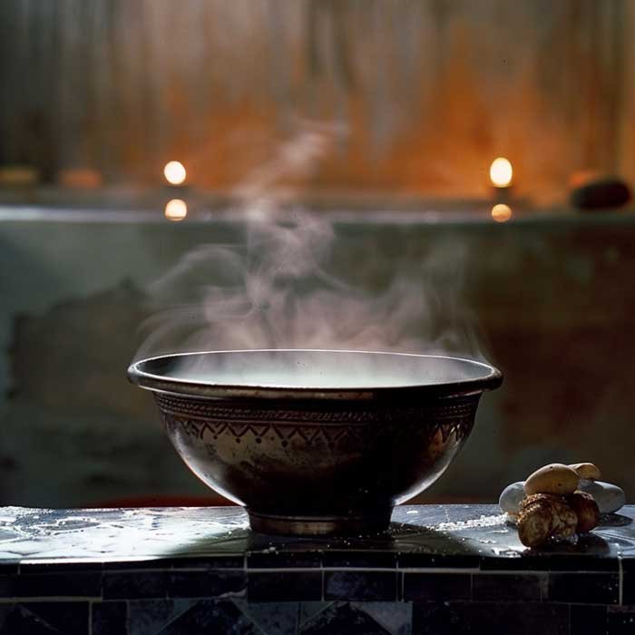 Herbal Steam Bath at Swasthya Thottada