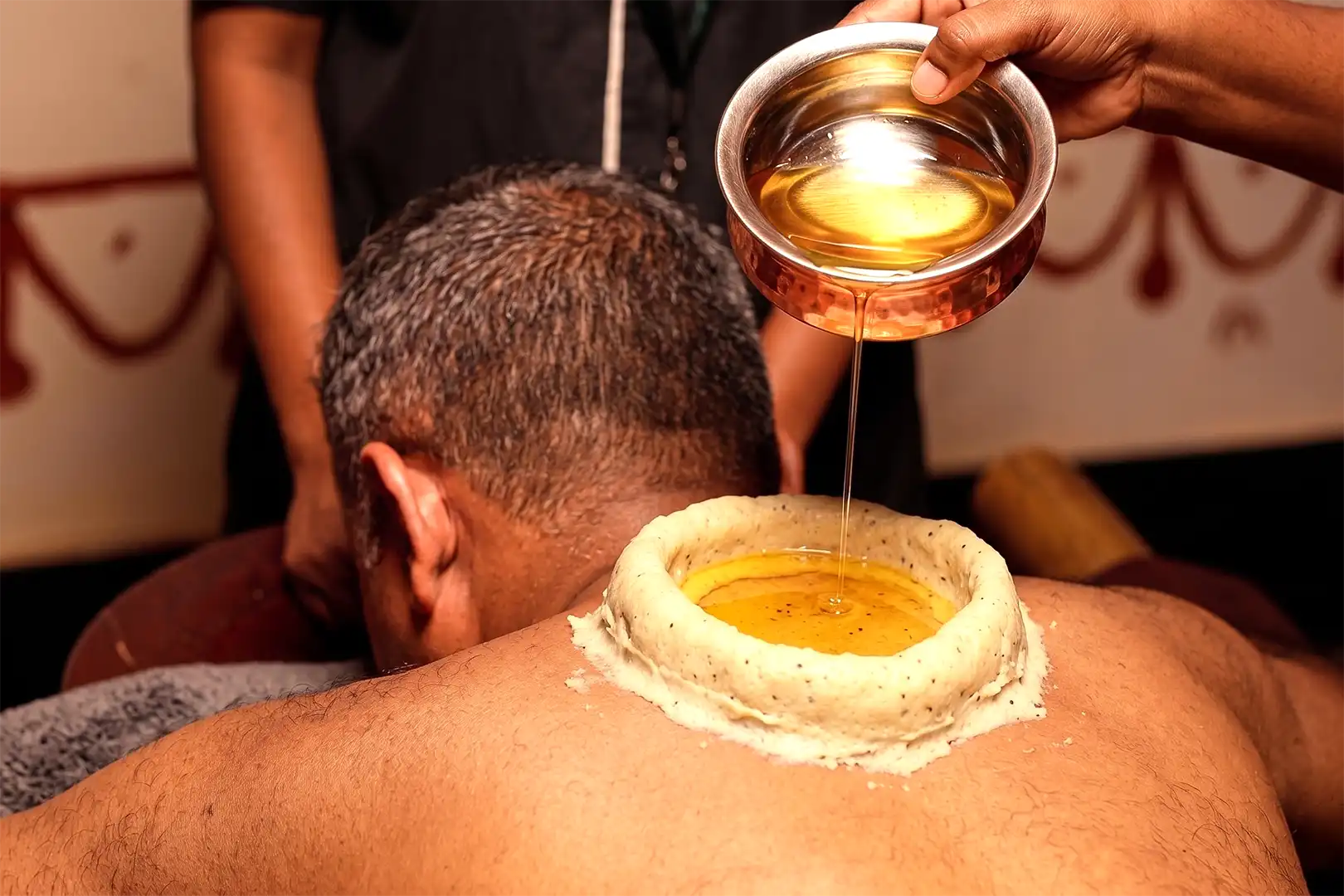 Greeva Vasti at Swasthya Thottada
