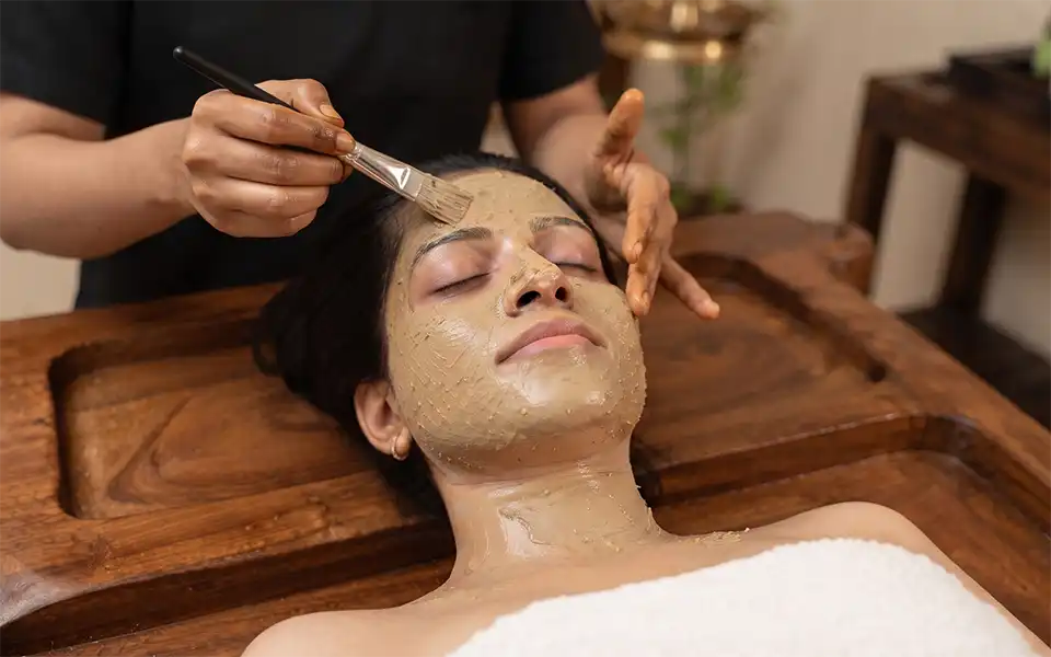 Ayurvedic Herbal Facial at Swasthya Ayurveda, Kannur