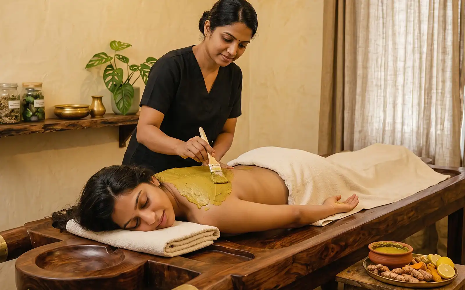 Skin Brightening & Tan Removal Massage in Kannur