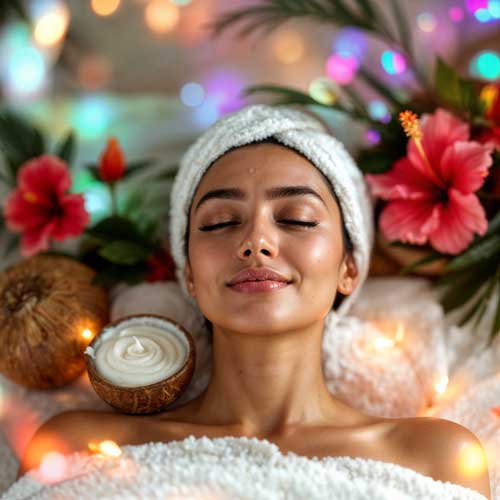 Coconut & Hibiscus Massage