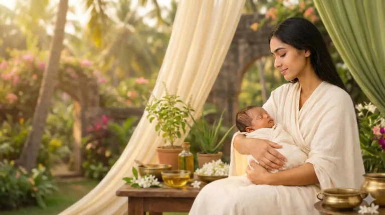 Ayurveda postnatal care at Swasthya Kakkad, Kannur